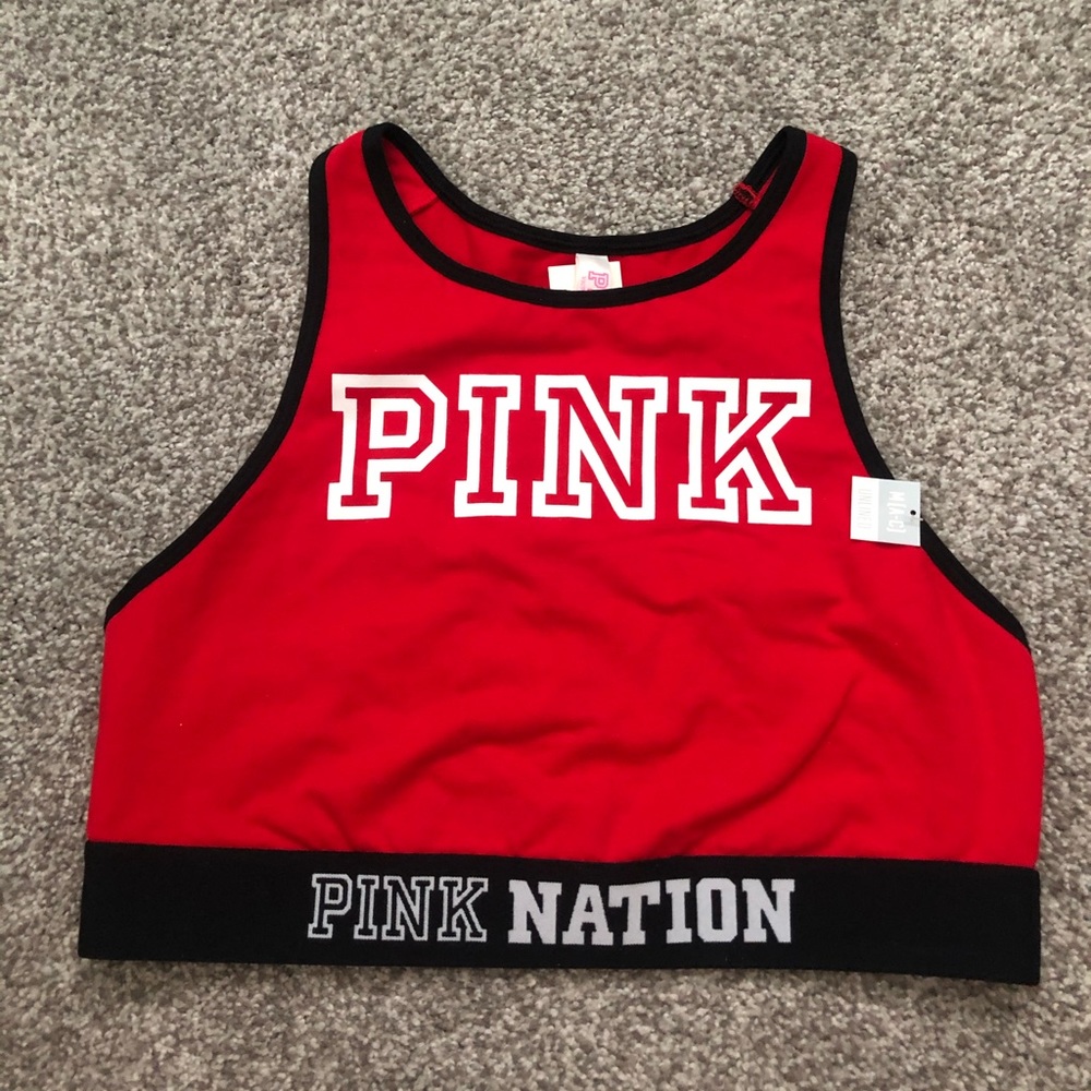 Pink Victoria’s Secret Haut Court